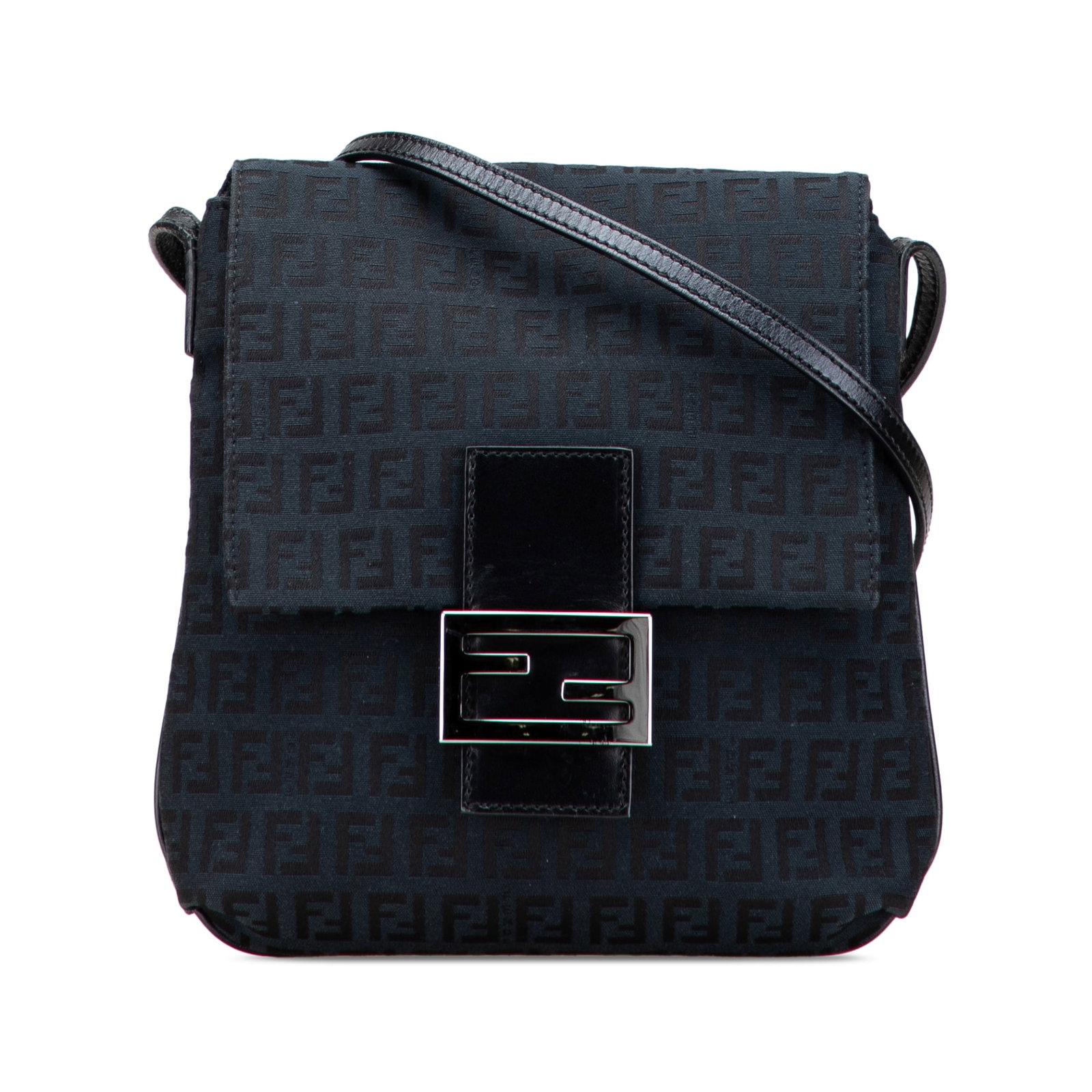 Fendi Zucchino Canvas Crossbody Bag Blue Fabric Italy: Fendi Zucchino Canvas Crossbody Bag Blue Fabric Italy This stylish Fendi Zucchino Canvas Crossbody bag is the perfect blend of functionality and chic design. Made in Italy, it boasts a durable canvas 