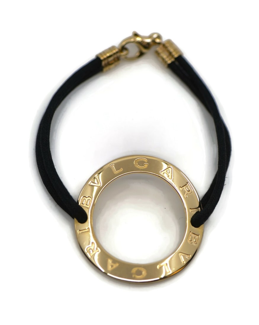 Bulgari 18K Yellow Gold Charm Bracelet 7 Inch Authentic (1 of 2)