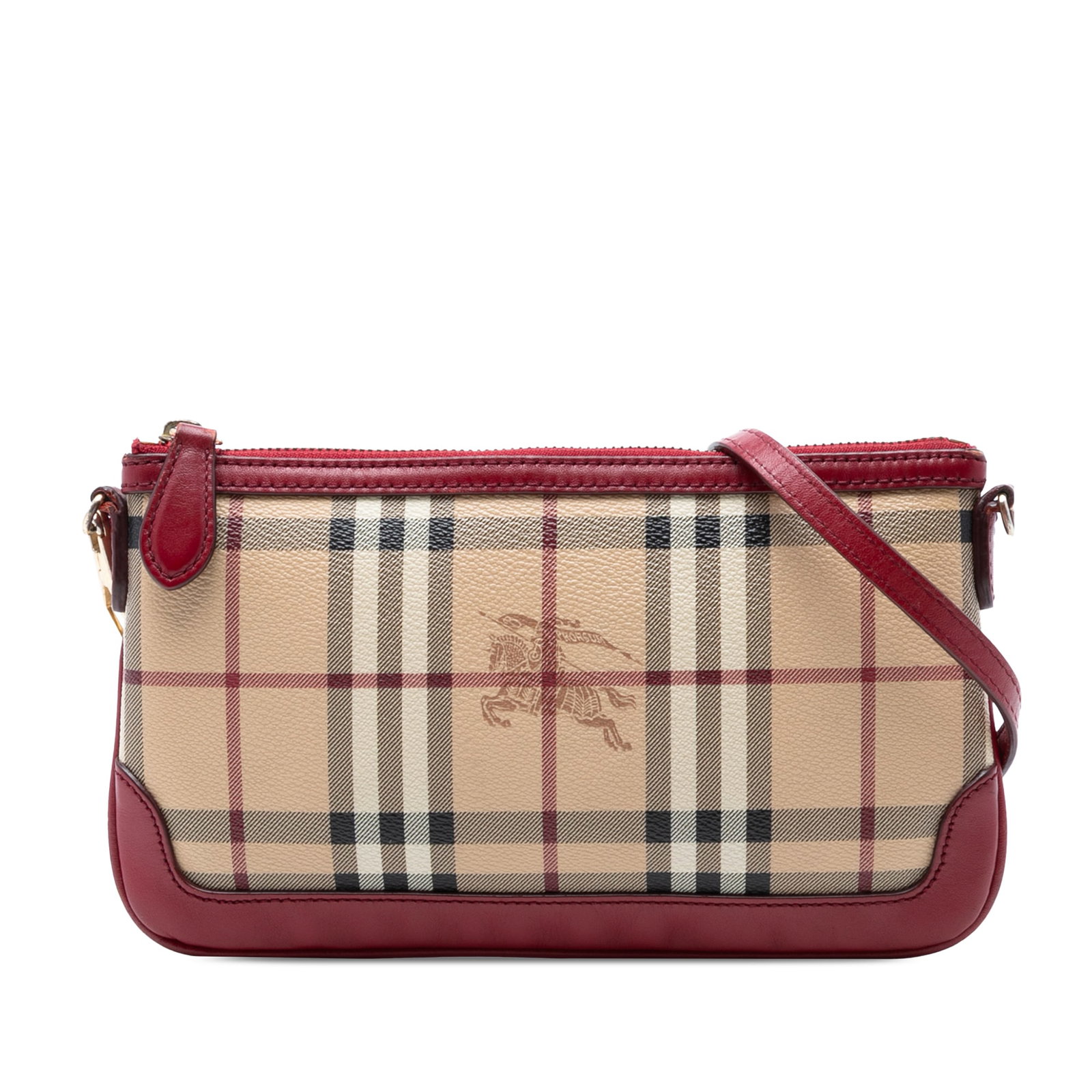 Burberry Peyton Haymarket Check Crossbody Bag (1 of 7)