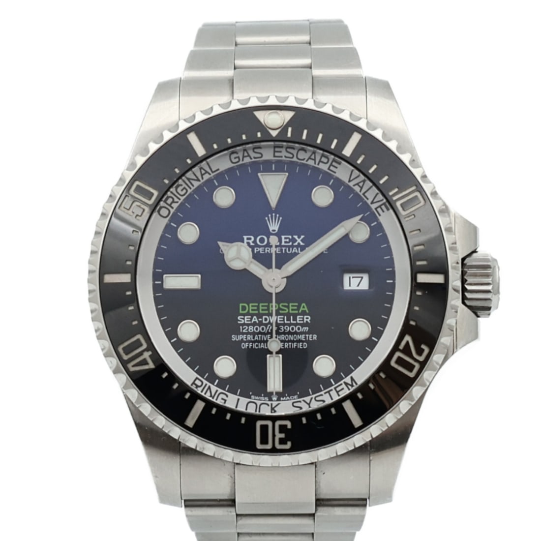 Rolex 126660 Deepsea wristwatch in stainless steel blue black (1 of 10)
