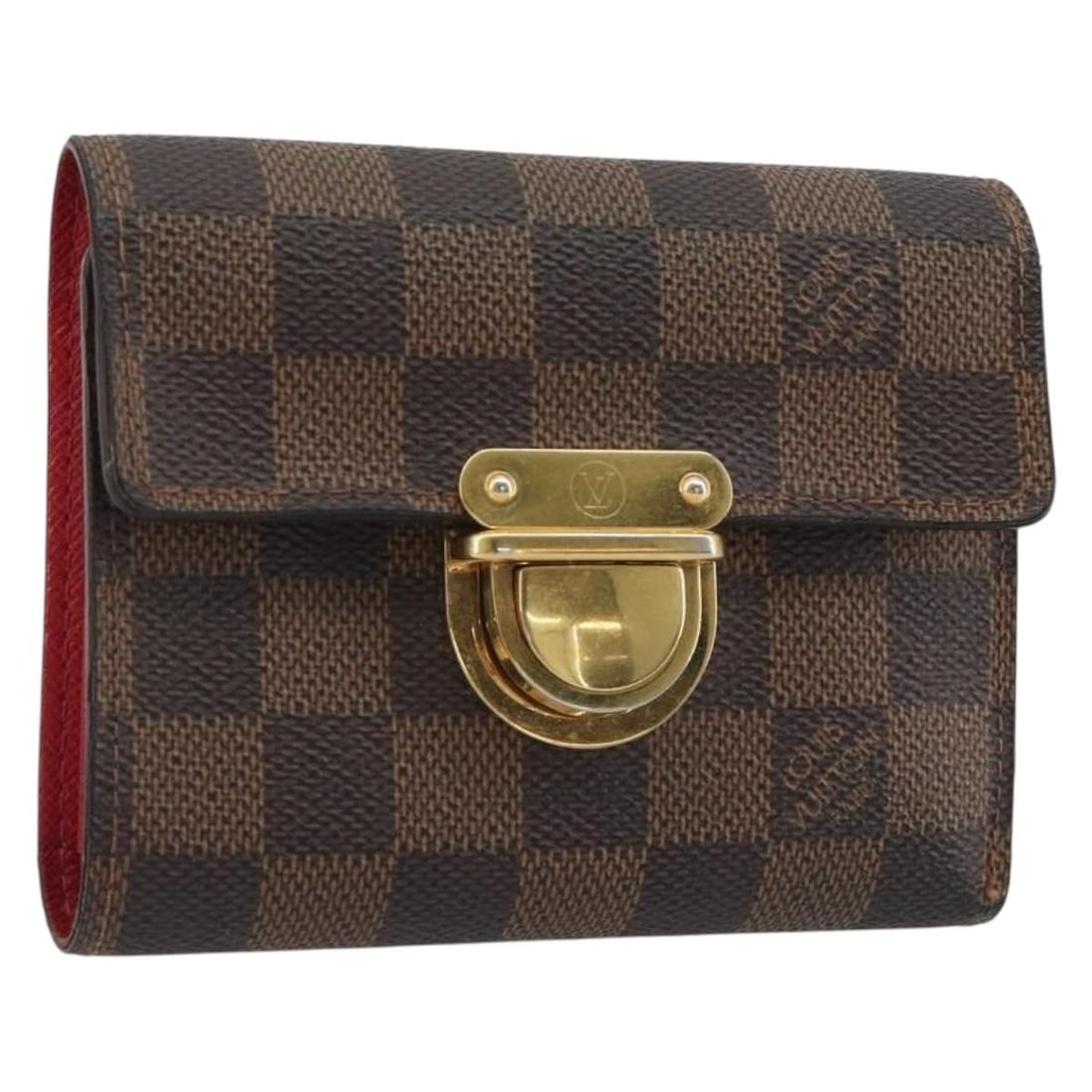Louis Vuitton N60005 Koala bifold wallet in Damier Ebene canvas: Louis Vuitton N60005 Koala bifold wallet in Damier Ebene canvas Louis Vuitton Portefeuille Koala bifold wallet in Damier Ebene canvas, made in Spain. Designed for women, this wallet measures approxima