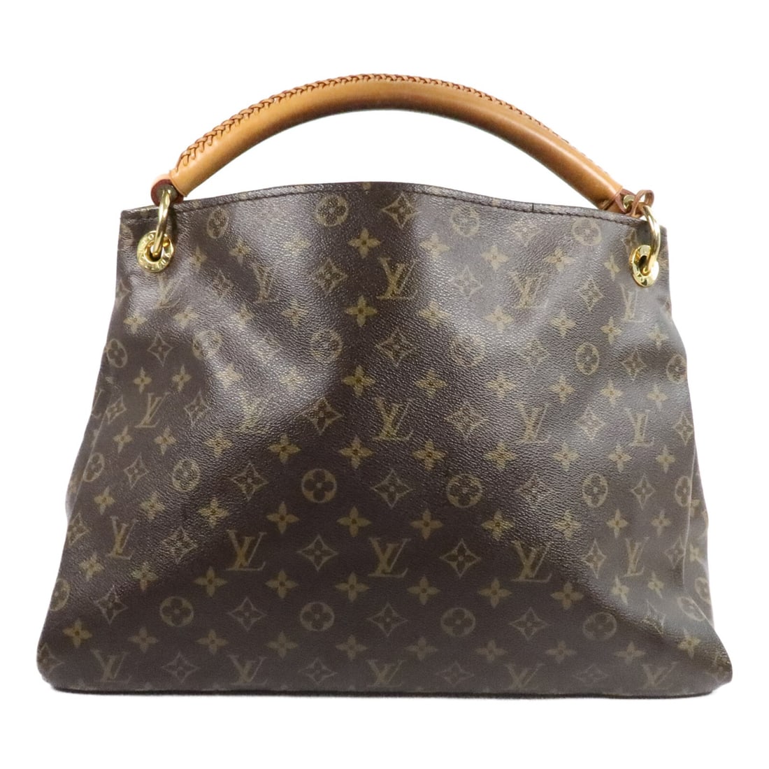 Louis Vuitton Artsy MM Monogram Shoulder Bag M40249 Brown: Louis Vuitton Artsy MM Monogram Shoulder Bag M40249 Brown Louis Vuitton Artsy MM shoulder bag in brown Monogram and PVC coated canvas. Made in France, this women's regular-size bag features a brown ex