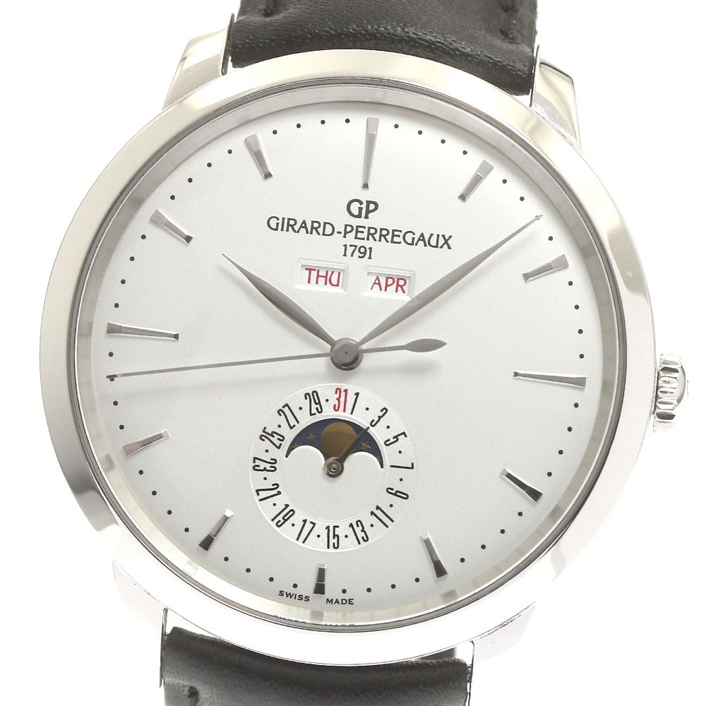 Girard Perregaux 1996 Full Calendar Moon Phase Automatic Watch (1 of 7)
