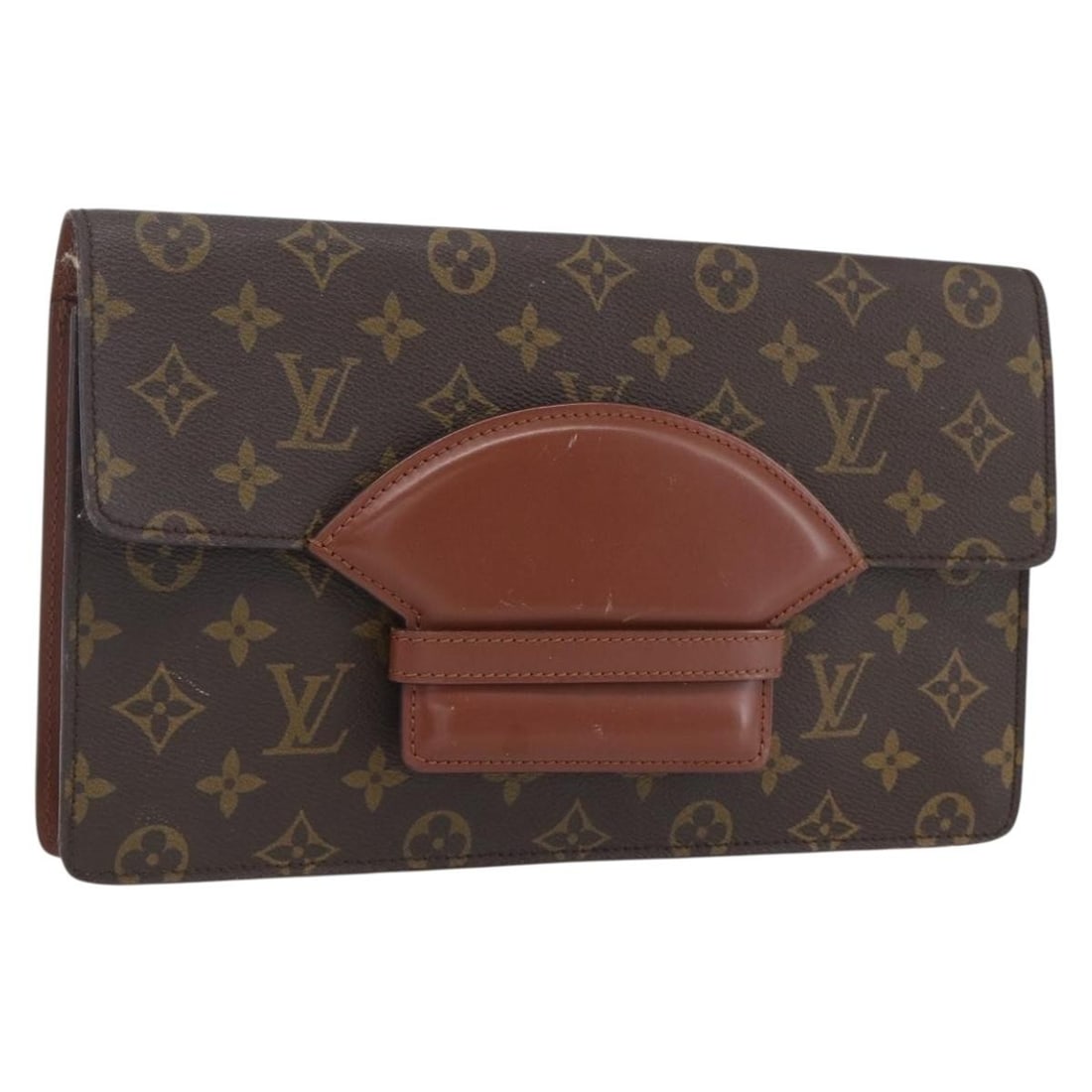 Louis Vuitton Monogram Canvas Chaillot Clutch Bag M51786 France: Louis Vuitton Monogram Canvas Chaillot Clutch Bag M51786 France This Louis Vuitton Chaillot clutch bag features the signature Monogram canvas exterior and is crafted in France. The bag has a structure