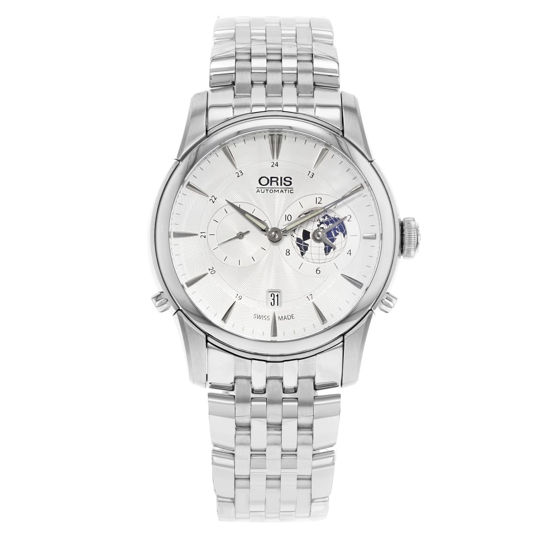 Oris Artelier 690 7690 4081 Limited Edition Automatic Men's Watch: Oris Artelier 690 7690 4081 Limited Edition Automatic Men's Watch Discover the elegance of the Oris Artelier Steel Silver Limited Edition Automatic Men's Watch, model 690 7690 4081. This sophisticated