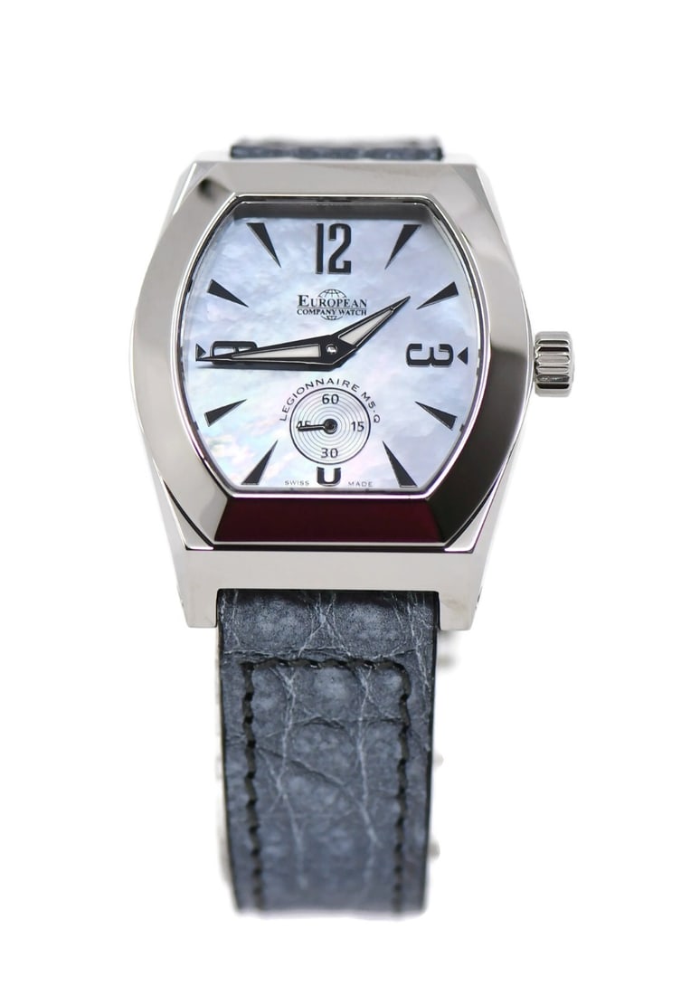 European Company Watch Legionaire LM5 Stainless Steel Quartz Wristwatch: European Company Watch Legionaire LM5 Stainless Steel Quartz Wristwatch This European Company Watch Legionaire LM5 is a stylish wristwatch crafted for elegance and functionality. Featuring a durable s