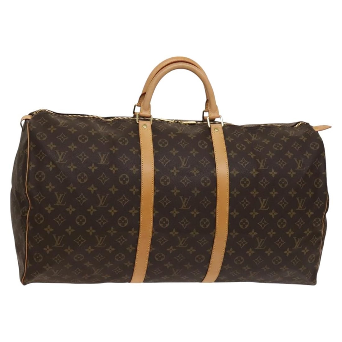 Louis Vuitton M41412 Keepall Bandouliere 60 Monogram Canvas Boston Bag: Louis Vuitton M41412 Keepall Bandouliere 60 Monogram Canvas Boston Bag This Louis Vuitton Keepall Bandouliere 60 is a Boston bag in Monogram Canvas with the classic Monogram colorway. It was made in F