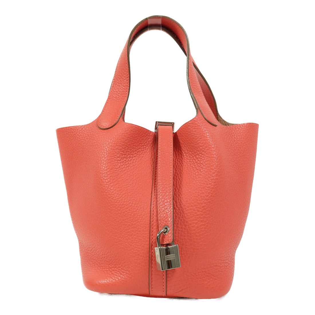 Hermes Picotin PM Taurillon Clemence Tote Rose Texas PHW (1 of 15)