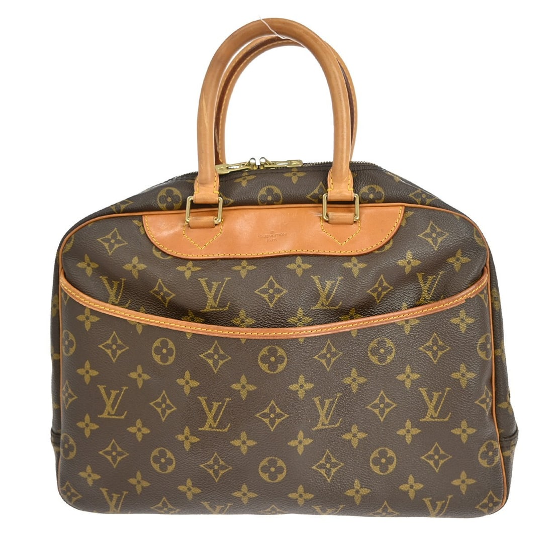 Louis Vuitton Deauville Bowling Vanity Monogram Handbag M42270 (1 of 12)