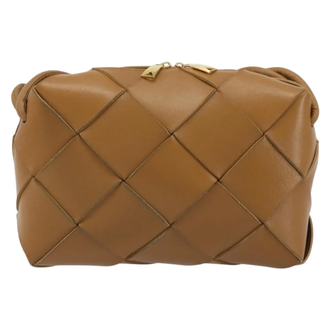 Bottega Veneta Cassette Camera Brown Leather Shoulder Bag (1 of 18)