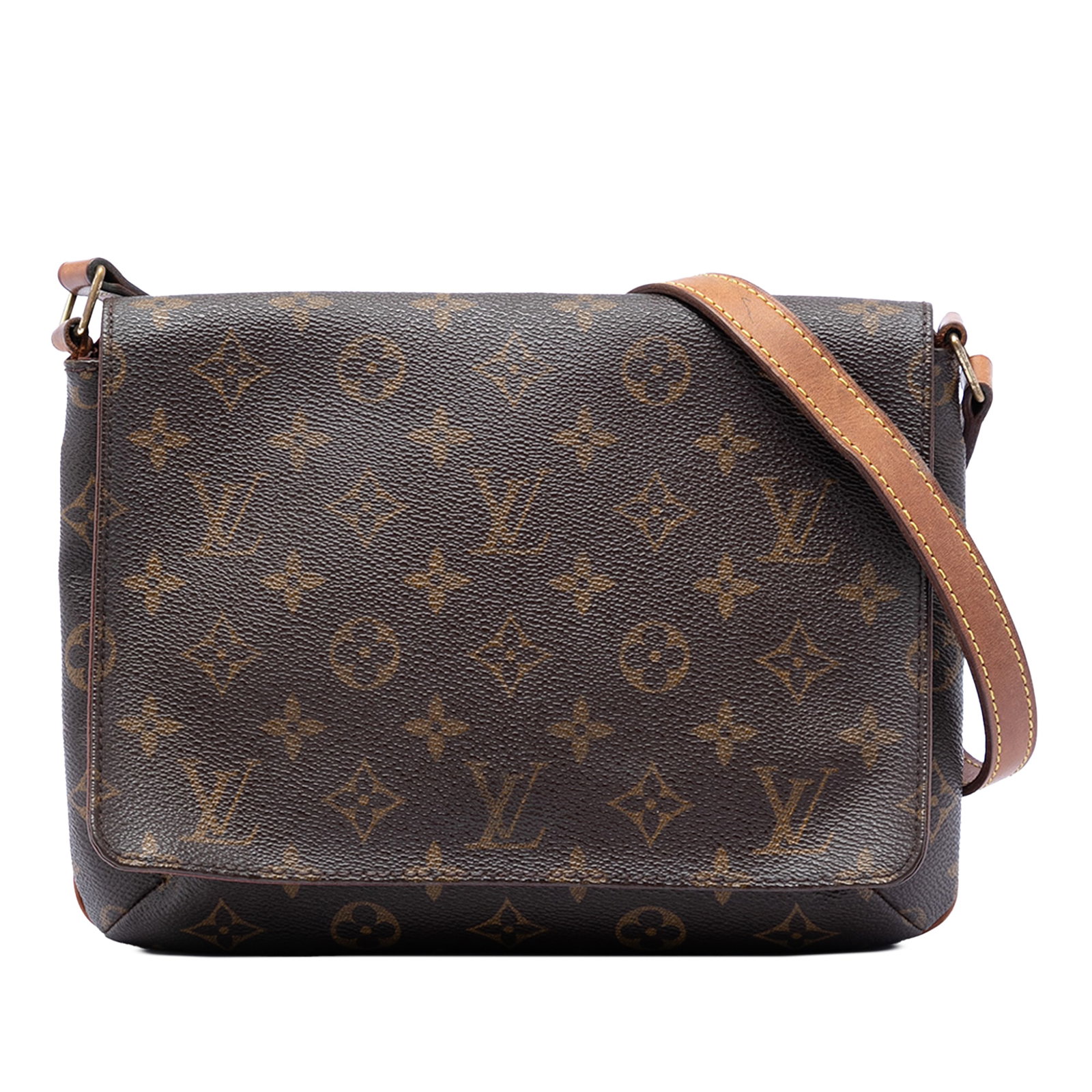 Louis Vuitton Musette Tango Monogram Canvas Shoulder Bag: Louis Vuitton Musette Tango Monogram Canvas Shoulder Bag The Louis Vuitton Monogram Musette Tango Short Strap is crafted with the brand's signature monogram canvas and features a leather shoulder stra