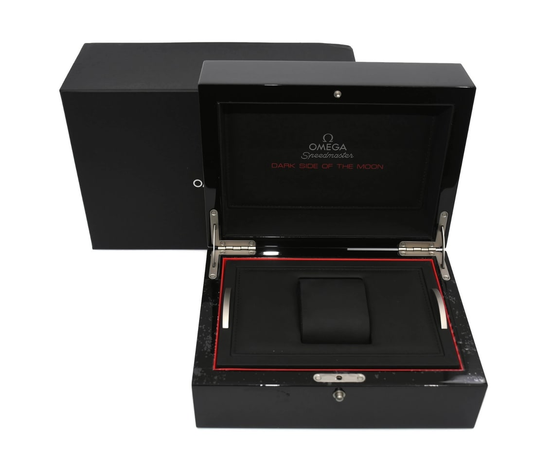 Presentation Box for Omega Dark Side of the Moon Watch 11x7x5 Inches (1 of 2)