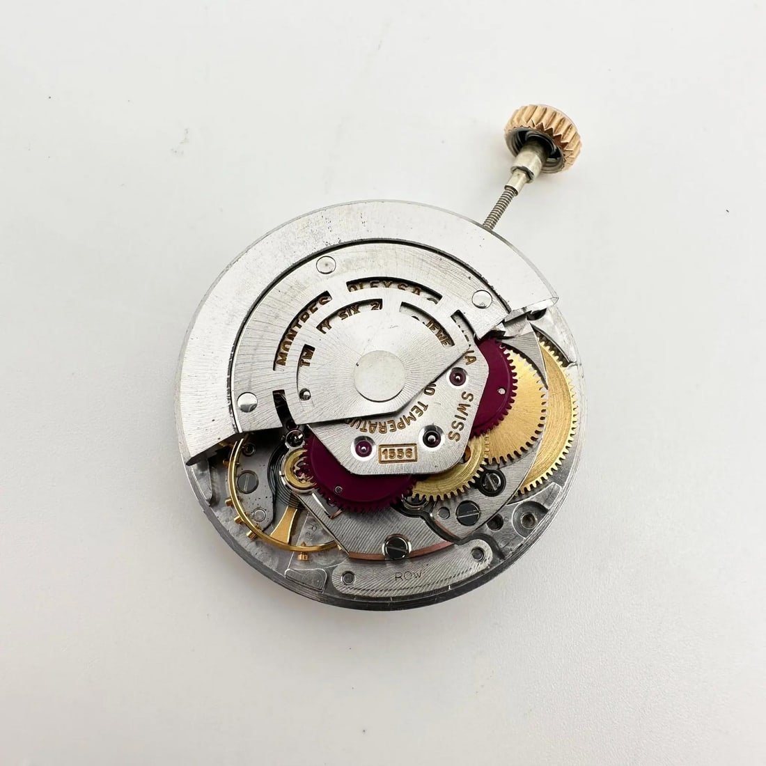 Rolex Caliber 1556 Automatic Movement for Day-Date Models 1802 1803 1804 1806: Rolex Caliber 1556 Automatic Movement for Day-Date Models 1802 1803 1804 1806 This is a pre-owned Rolex Caliber 1556 self-winding mechanical movement. It is compatible with Rolex Day-Date models 1802,