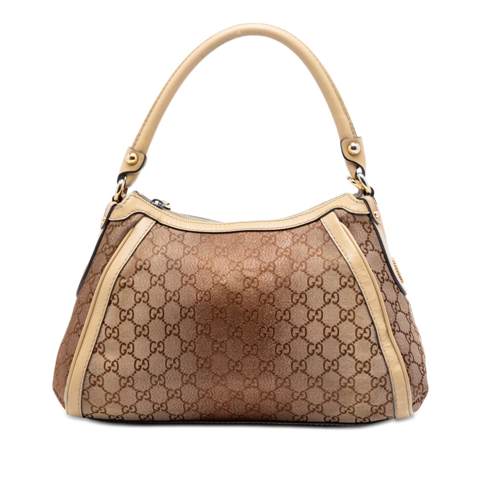 Gucci Scarlett Handbag in GG Lurex Canvas with Leather Trim (1 of 6)