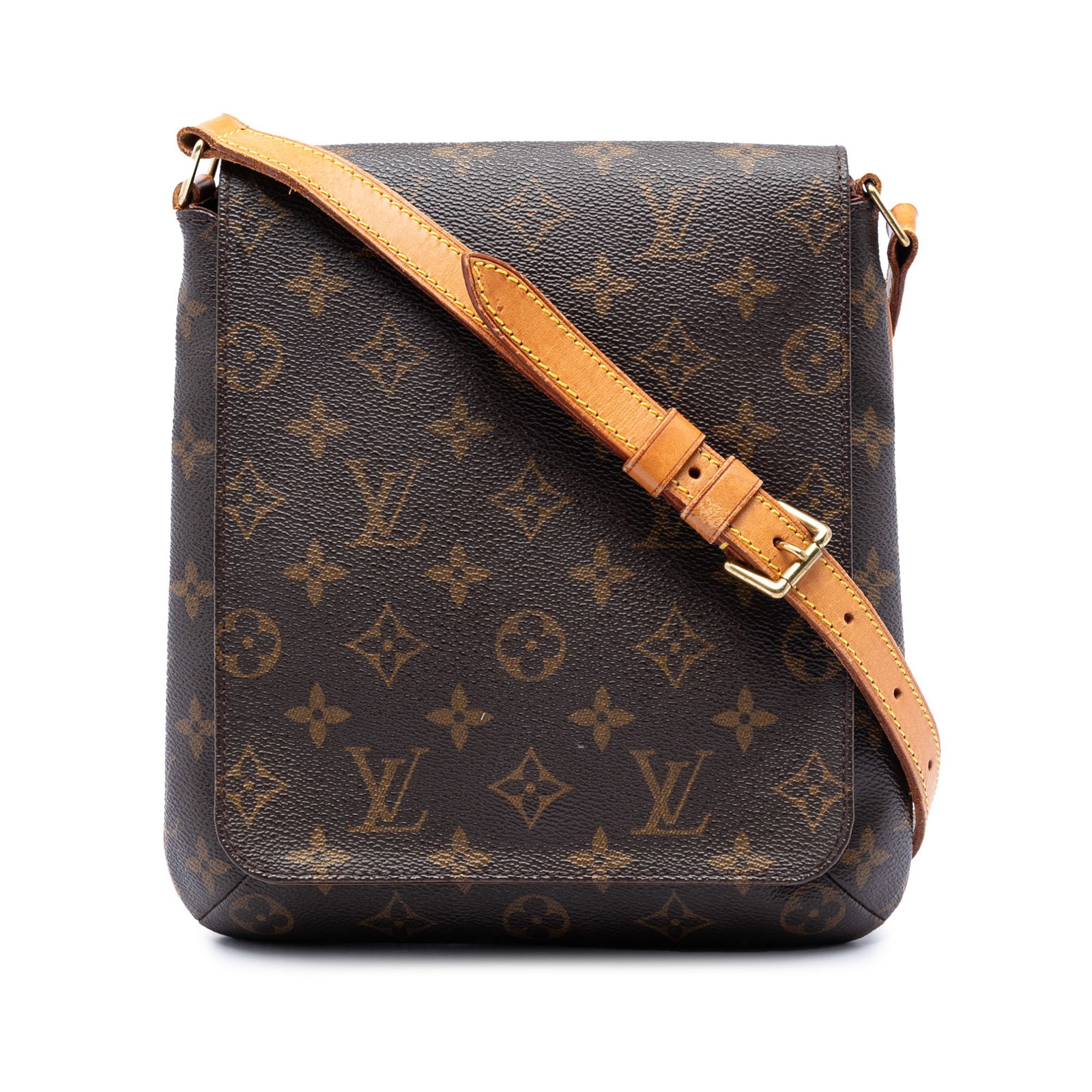 Louis Vuitton Musette Salsa PM Monogram Shoulder Bag: Louis Vuitton Musette Salsa PM Monogram Shoulder Bag Louis Vuitton Monogram Musette Salsa PM Short Strap bag in brown monogram canvas with an adjustable flat vachetta shoulder strap. It features a fro