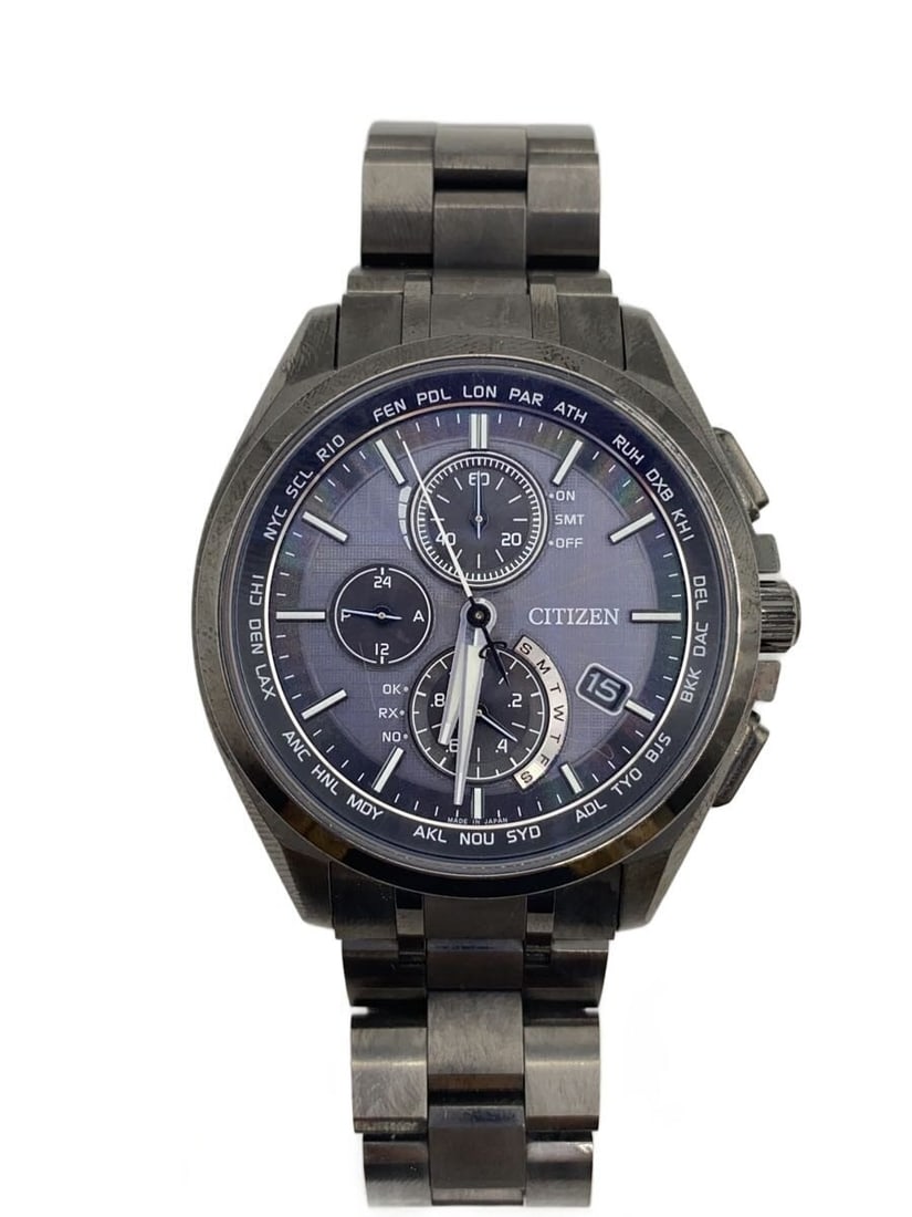 CITIZEN H604-T019731 ATTESA men's wristwatch in Super Titanium (1 of 5)