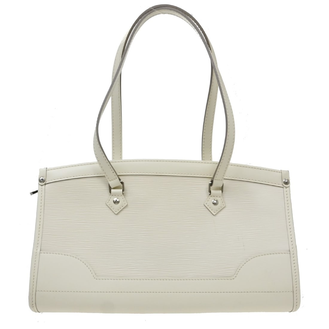Louis Vuitton Madeleine PM Yvoire Epi Leather Shoulder Bag M5933J: Louis Vuitton Madeleine PM Yvoire Epi Leather Shoulder Bag M5933J Louis Vuitton Madeleine PM shoulder bag in Yvoire Epi leather with a zip closure and double handles. It features one inner pocket and 