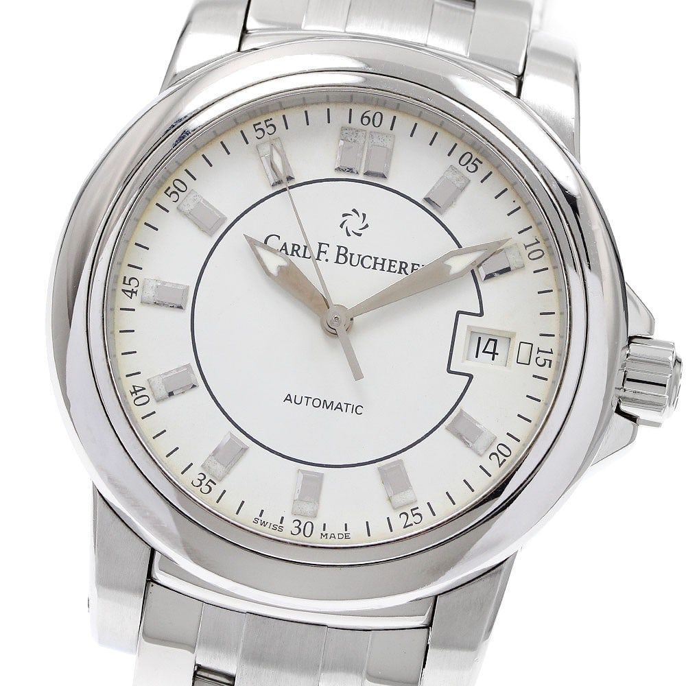 Carl F Bucherer Patravi Date Automatic Mens Wristwatch 10617.08A (1 of 6)