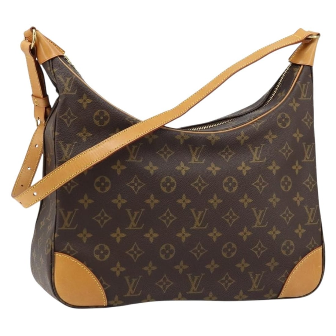 Louis Vuitton Boulogne 35 Monogram Canvas Shoulder Bag M51260: Louis Vuitton Boulogne 35 Monogram Canvas Shoulder Bag M51260 Louis Vuitton Boulogne 35 shoulder bag in Monogram Canvas, made in France. It features the classic Monogram color and a shoulder strap wit