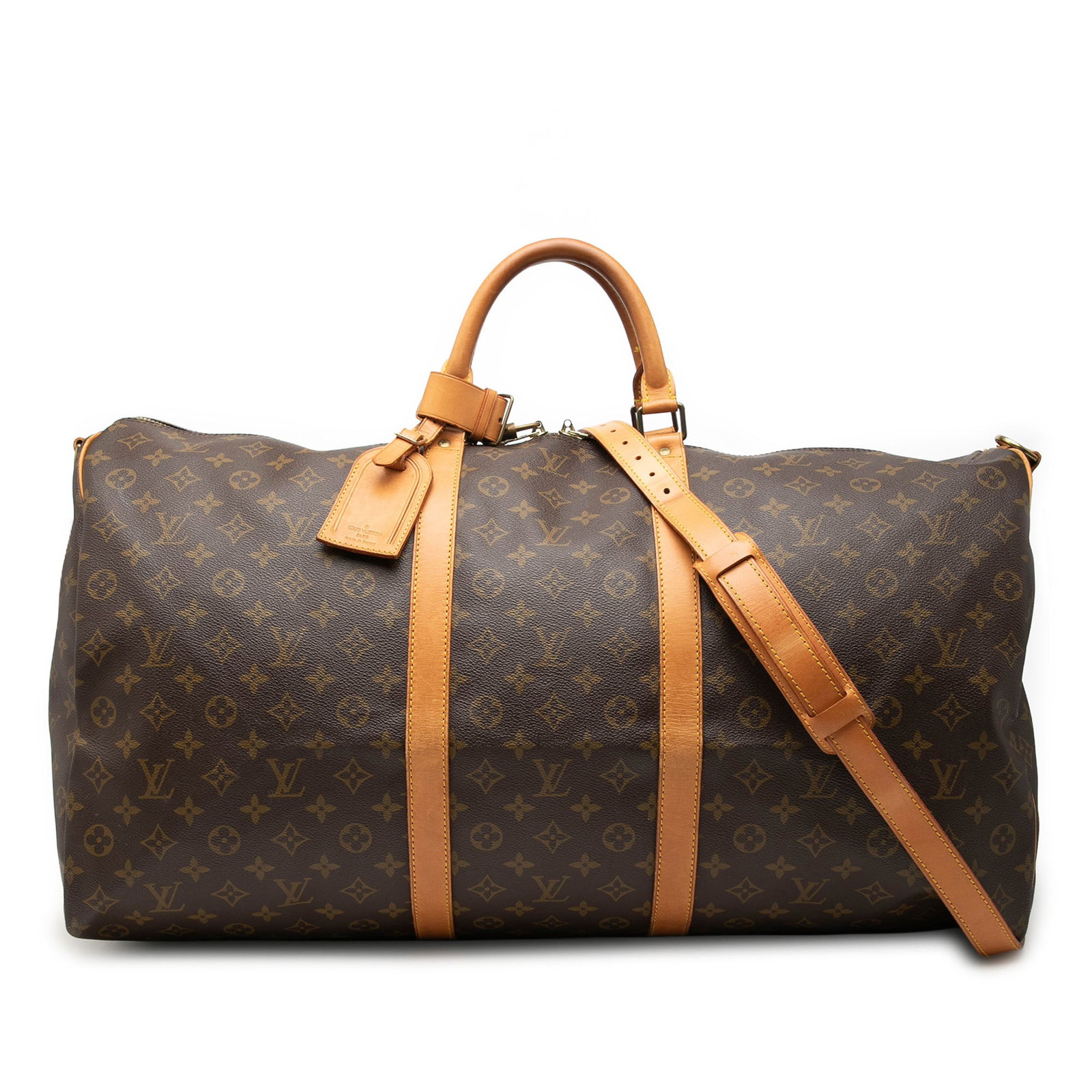 Louis Vuitton Keepall Bandouliere 60 Monogram Travel Bag (1 of 7)