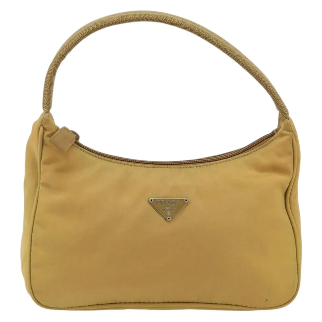 Prada Nylon Beige Re-Edition 2000 Hobo Bag 22cm x 14cm x 7cm (1 of 18)