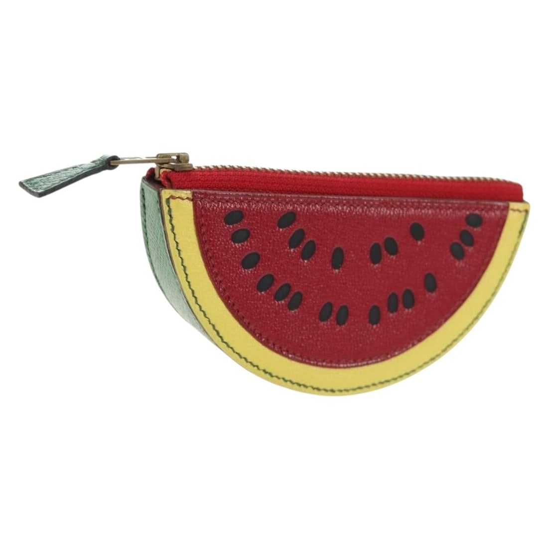 Hermes leather coin purse red with box France (1 of 18)