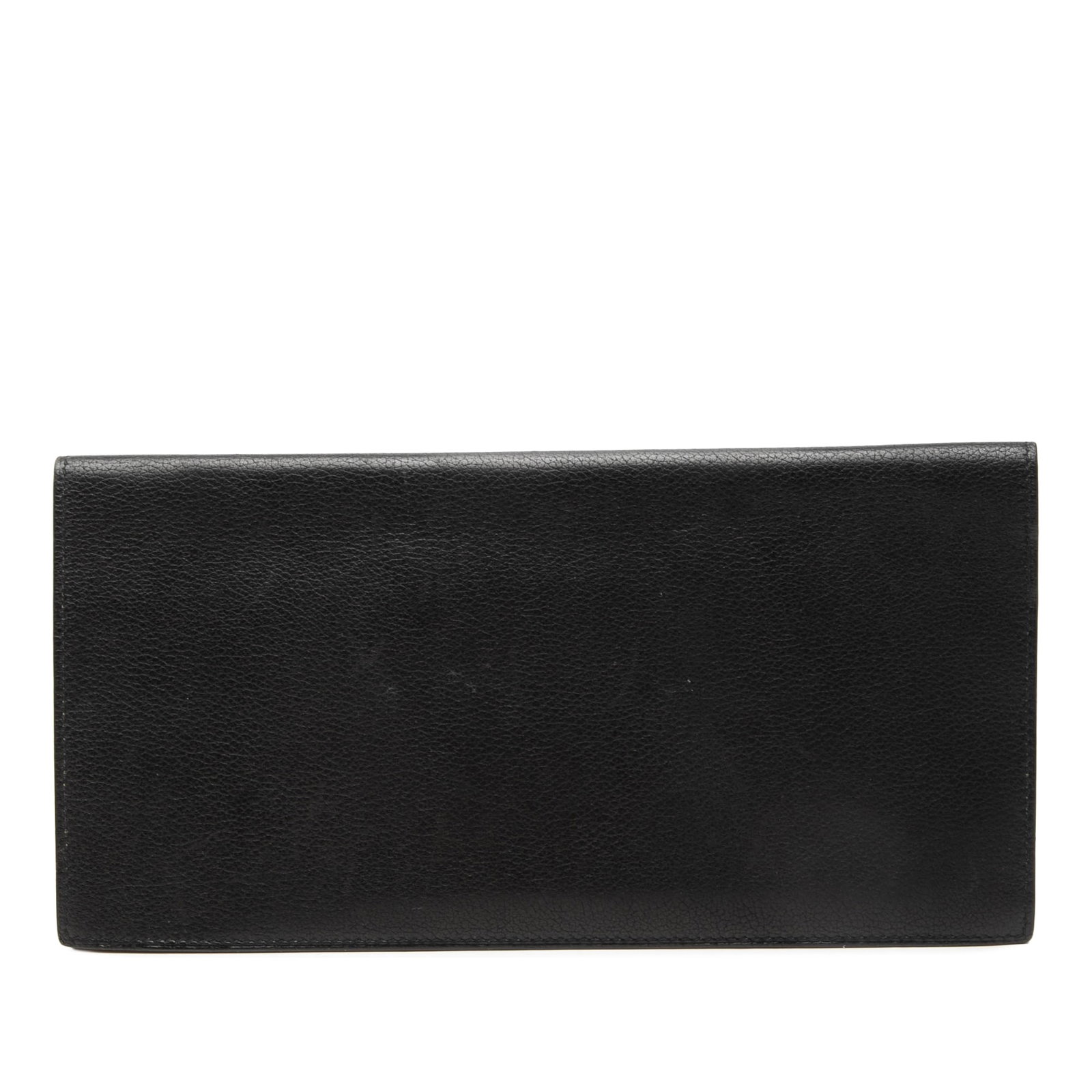 Hermes Black Calf Leather Passport Wallet (1 of 7)