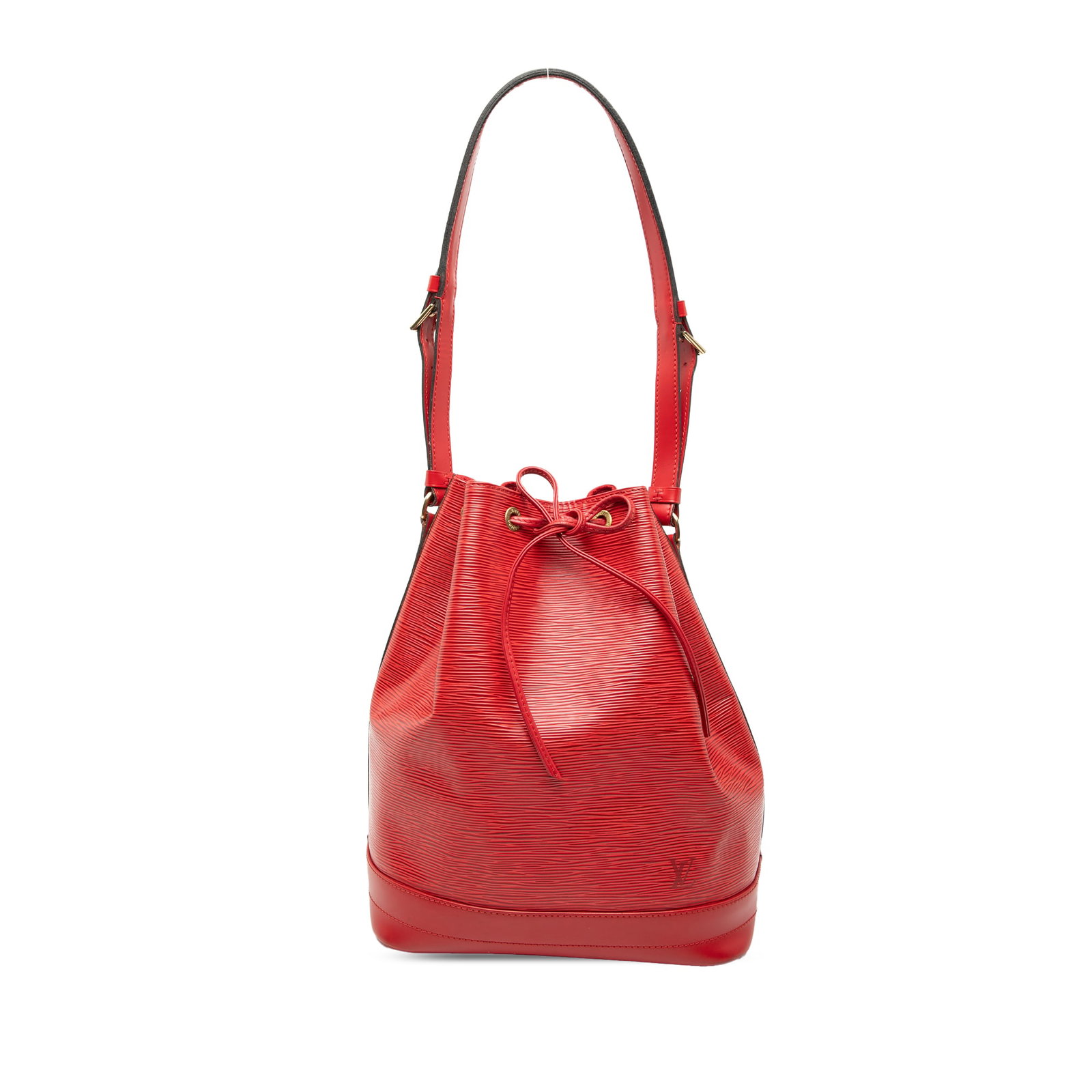 Louis Vuitton Epi Noe GM Red Leather Shoulder Bag with Drawstring (1 of 7)