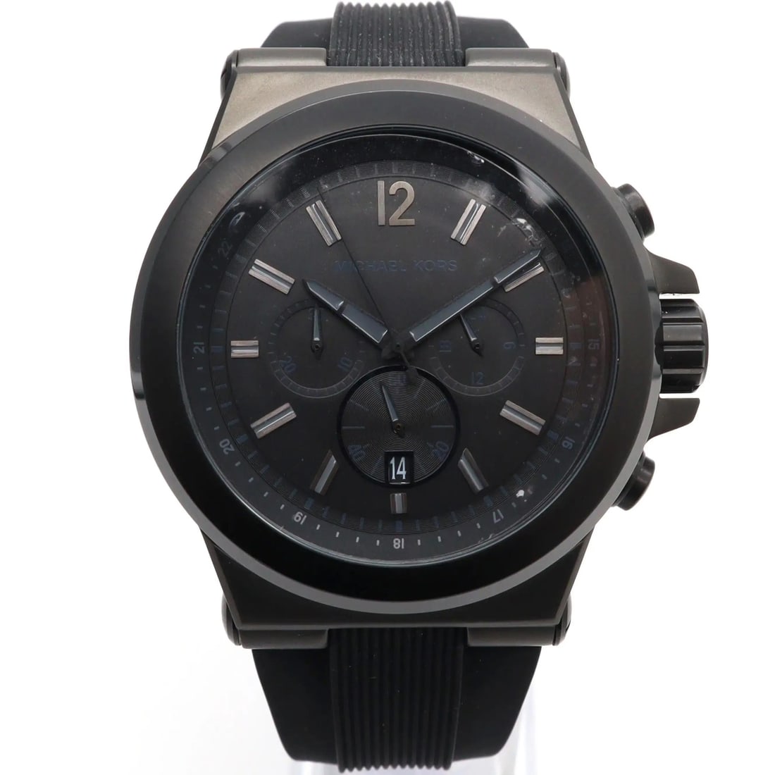 Michael Kors Dylan 48mm Quartz Chronograph Black Dial Men's Watch MK8152 (1 of 6)