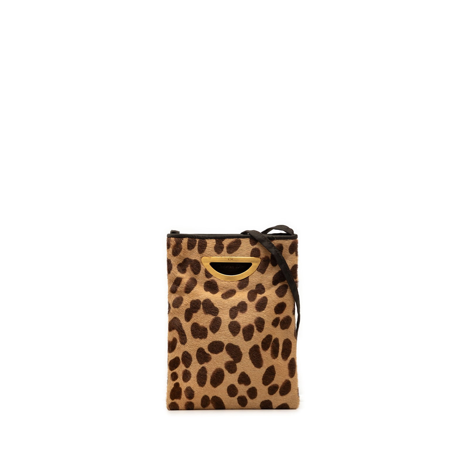 Dior Malice Crossbody Bag in Leopard Print Pony Hair (1 of 8)