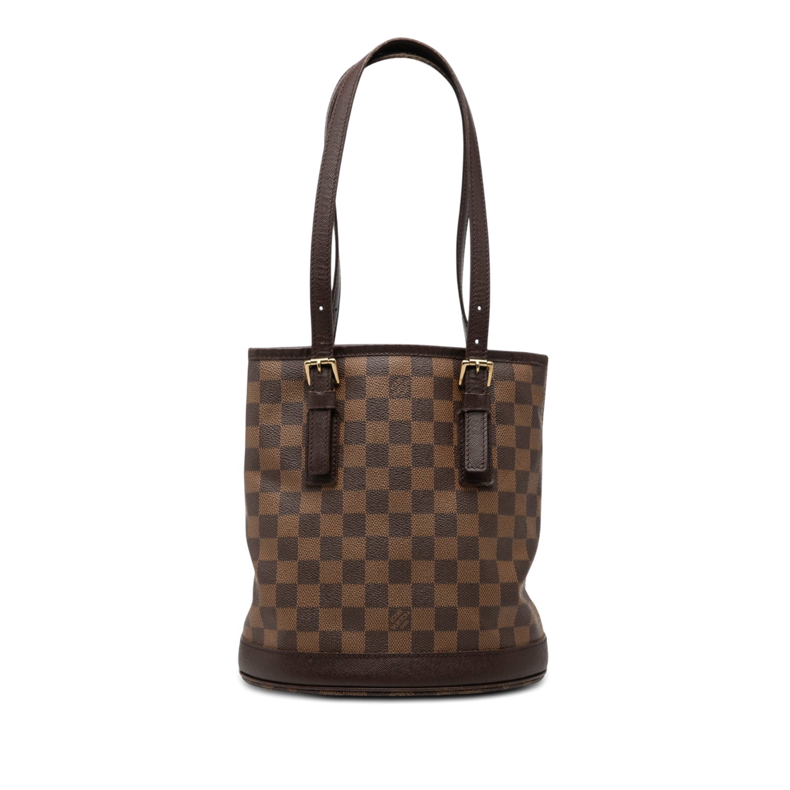 Louis Vuitton Marais Bucket Bag Damier Ebene Brown (1 of 8)