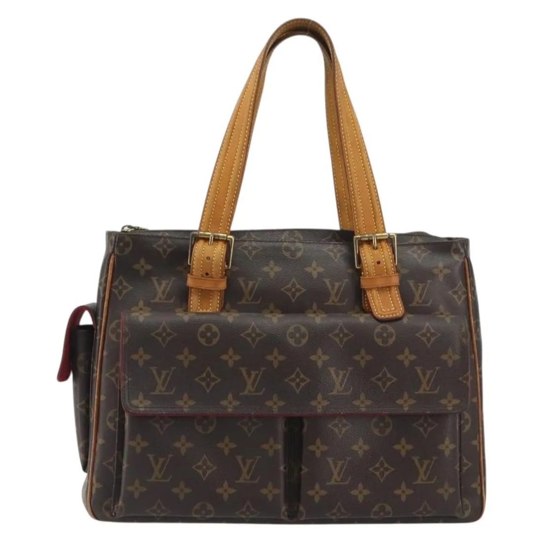 Louis Vuitton Multipli Cite Brown Canvas Shoulder Bag (1 of 18)