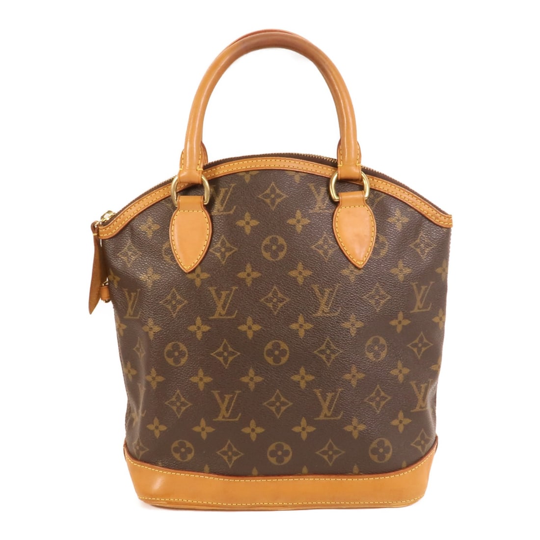 Louis Vuitton Lockit M40102 Monogram PVC Canvas Brown Handbag: Louis Vuitton Lockit M40102 Monogram PVC Canvas Brown Handbag Louis Vuitton Lockit handbag in brown Monogram x PVC coated canvas, model M40102. It features a handle drop of 29 cm and a practical inter