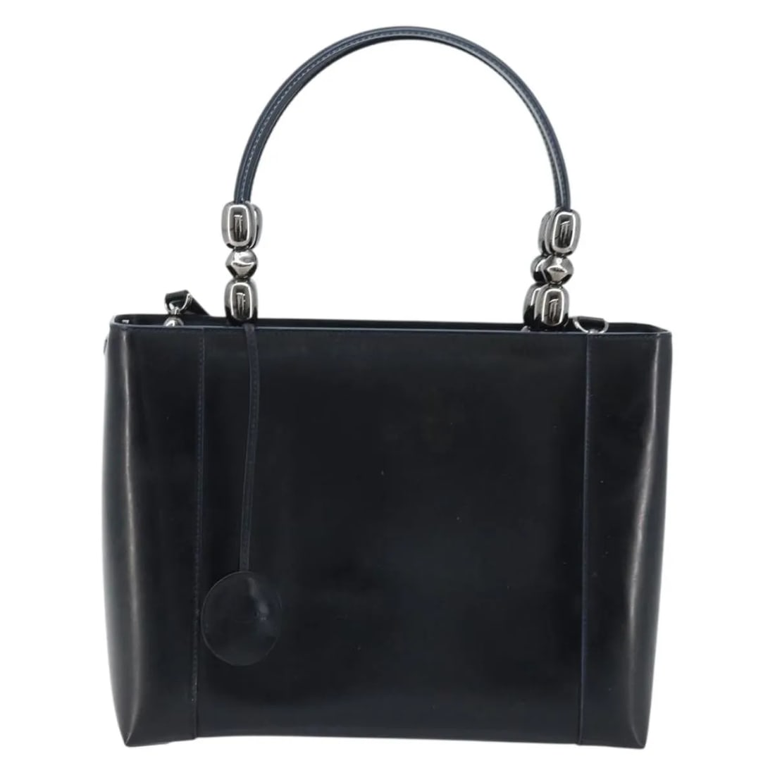 Christian Dior Malice black leather handbag
