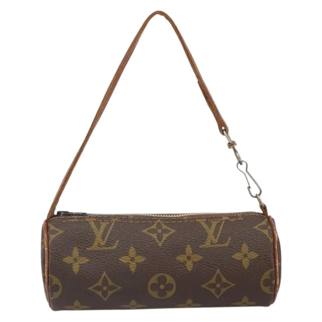Louis Vuitton Papillon Pochette Brown Canvas Handbag 15.5cm x 6cm x 6cm