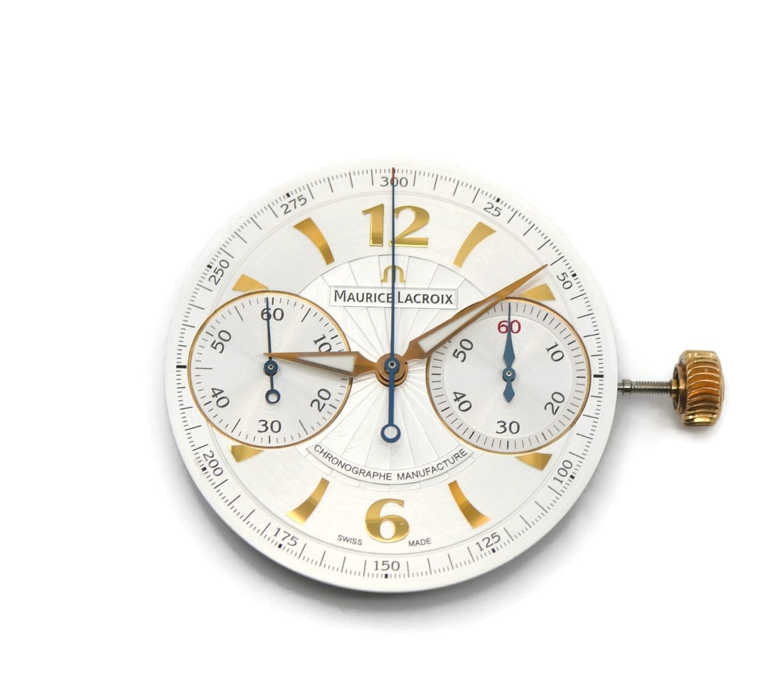 Maurice Lacroix Swiss 20 Jewel Watch Movement 38MM (1 of 2)