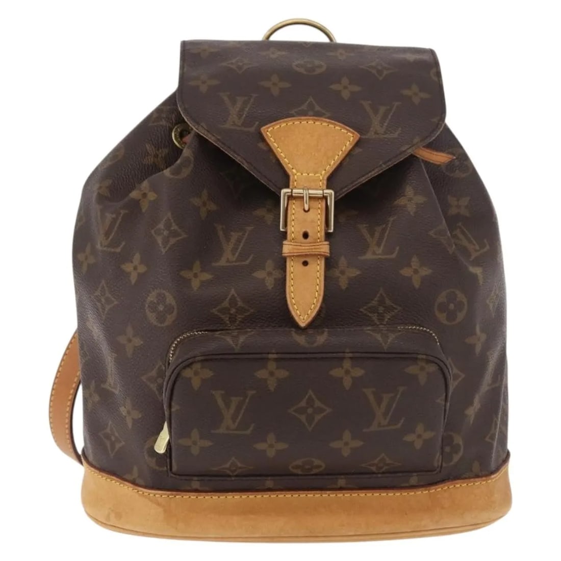 Louis Vuitton Montsouris Monogram Canvas Backpack Brown