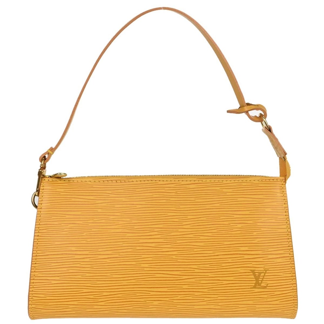 Louis Vuitton Pochette Accessoires 21 Yellow Epi Leather Clutch M52959