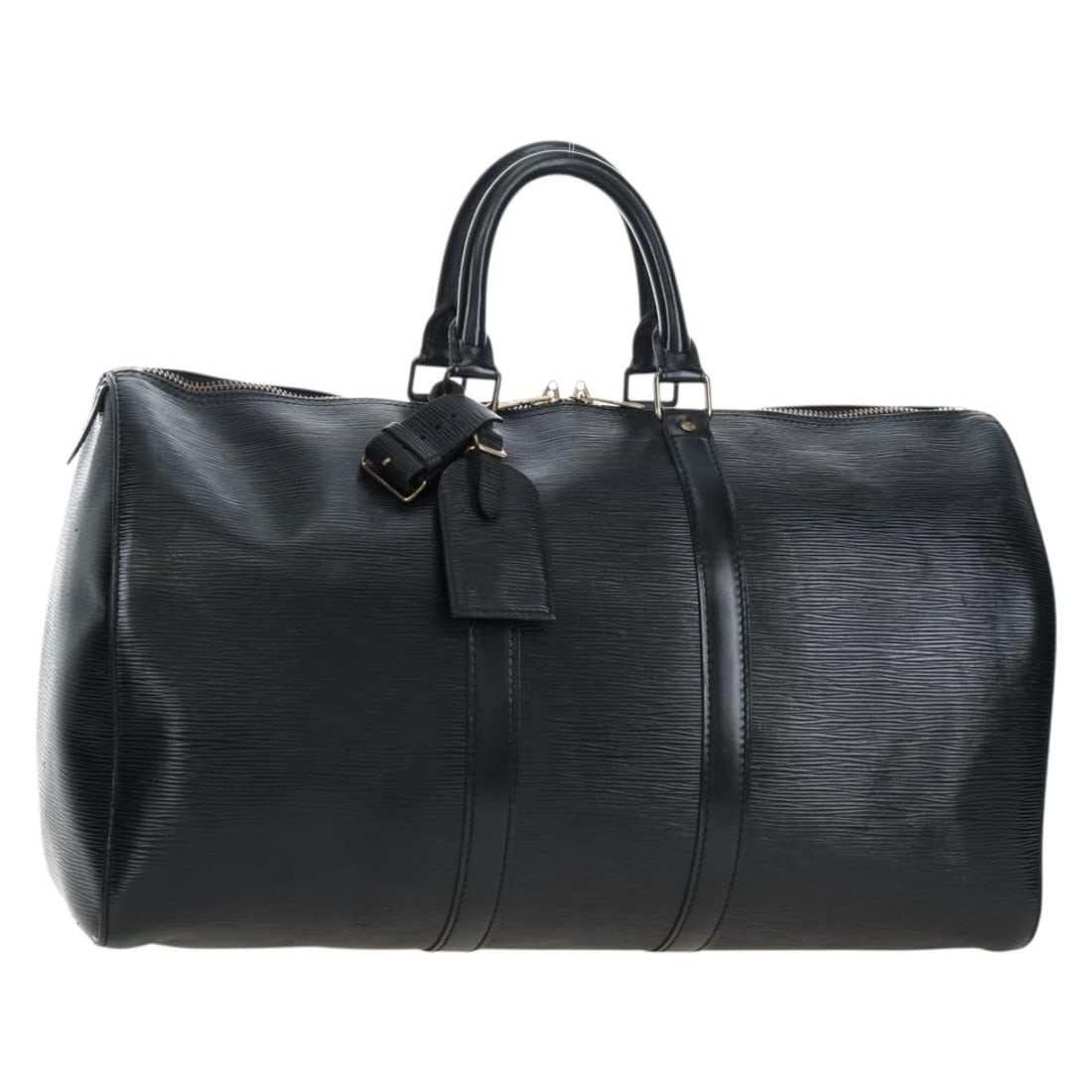 Louis Vuitton M42972 Keepall 45 Epi Leather Boston Bag Black