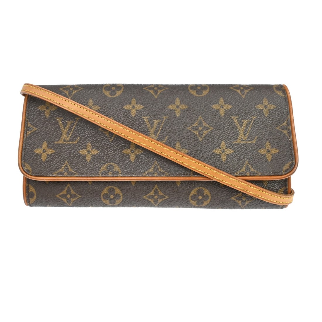 Louis Vuitton Pochette Twin GM Monogram Canvas Crossbody Bag M51852