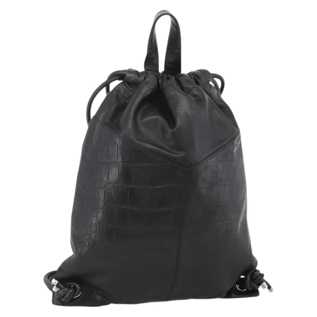 Black Leather Backpack Jimmy Choo BA11902A