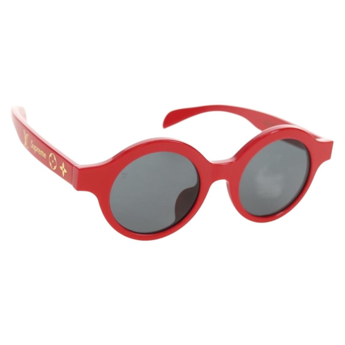 Louis Vuitton Z0989E Supreme Red Plastic Sunglasses with Case