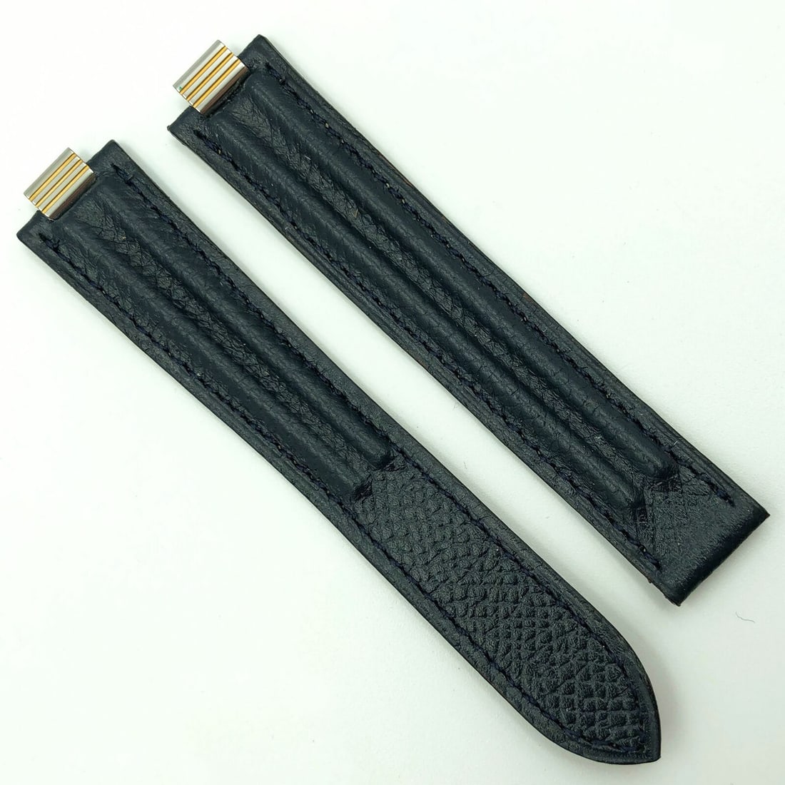 Cartier 8mm Black Lizard Leather Strap for Deployant Clasp 5806A20ODLN