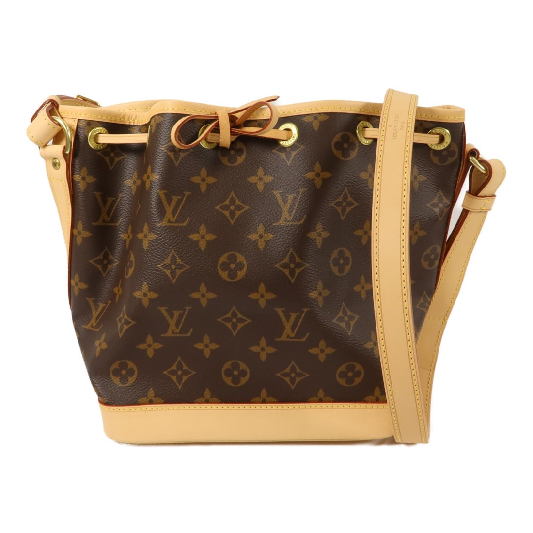 Louis Vuitton Noe BB M40817 Monogram Shoulder Bag Brown: Louis Vuitton Noe BB M40817 Monogram Shoulder Bag Brown Louis Vuitton Noe BB shoulder bag, model M40817, in brown monogram and PVC coated canvas. It comes with a shoulder strap and storage bag. The ba