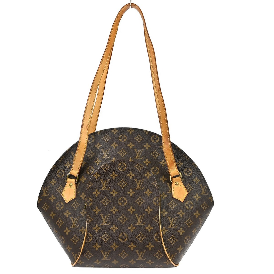 Louis Vuitton Ellipse Shopping Monogram Canvas Large Tote Bag: Louis Vuitton Ellipse Shopping Monogram Canvas Large Tote Bag Vintage Louis Vuitton Ellipse Shopping tote bag in brown Monogram canvas with leather trim and double handles. This large shoulder tote fe