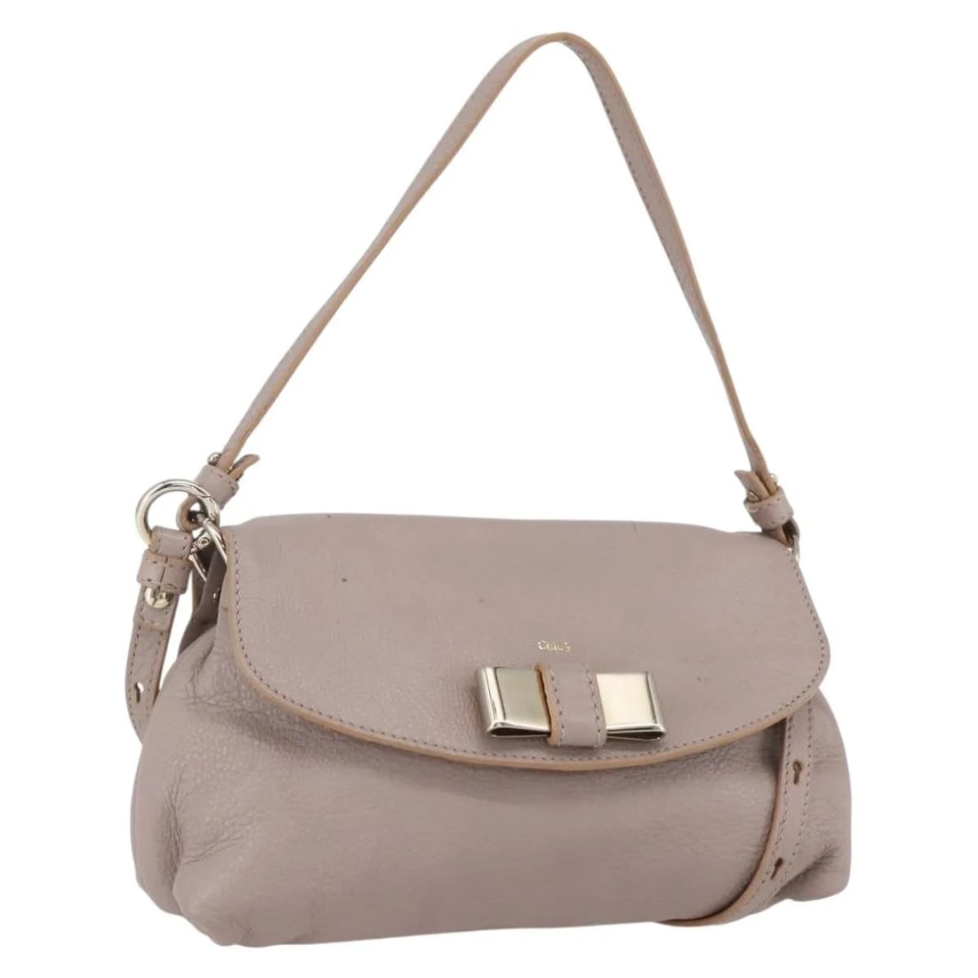 Chloe Lily pink leather shoulder bag (1 of 18)
