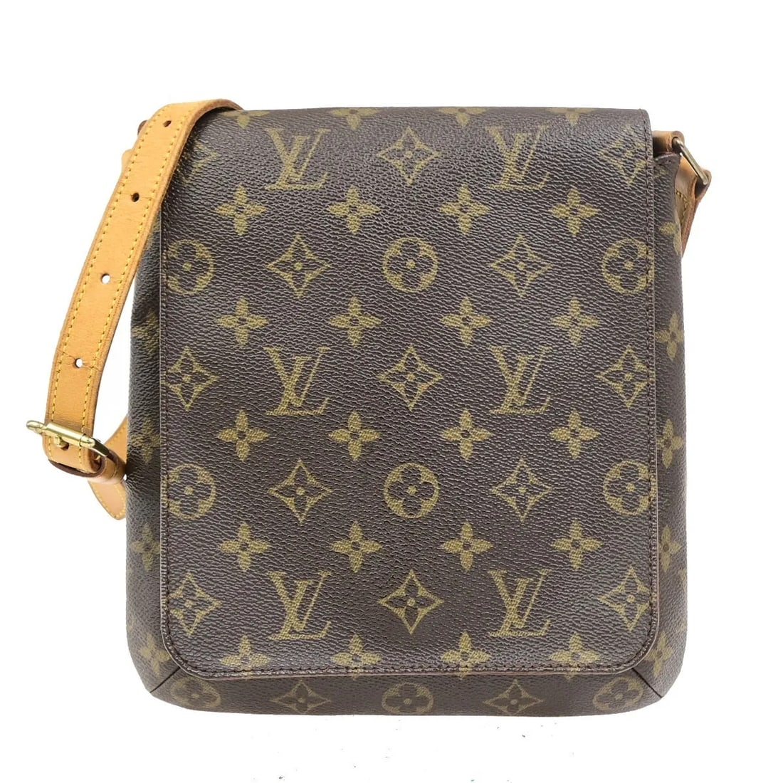 Louis Vuitton Musette Salsa Shoulder Bag Monogram Canvas Brown: Louis Vuitton Musette Salsa Shoulder Bag Monogram Canvas Brown Louis Vuitton Musette Salsa shoulder bag in brown monogram canvas, made in France. This female model is described as being in good condit