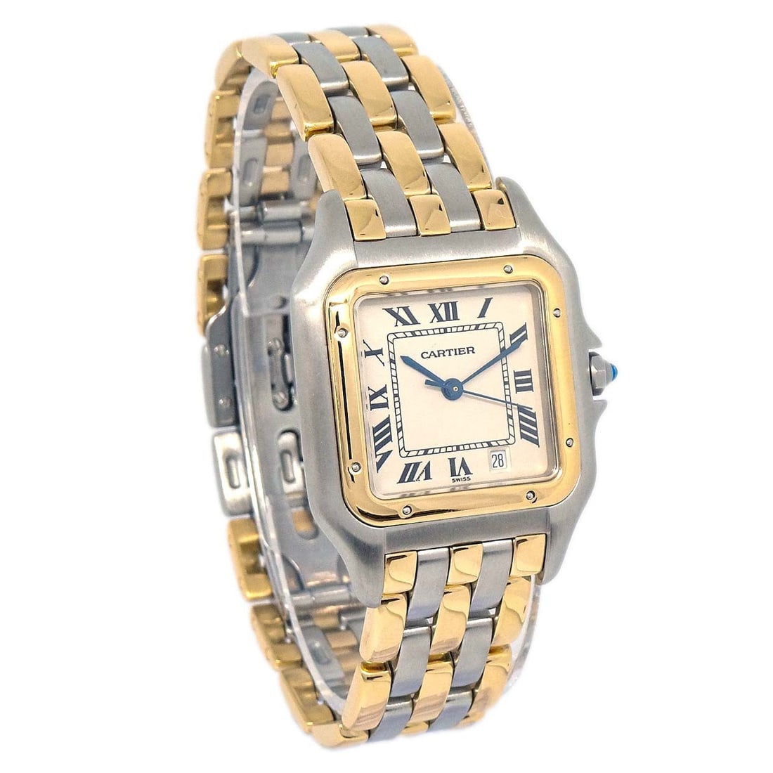Cartier Panthere MM 3-Row Ref 183949 26 mm Quartz Watch (1 of 10)