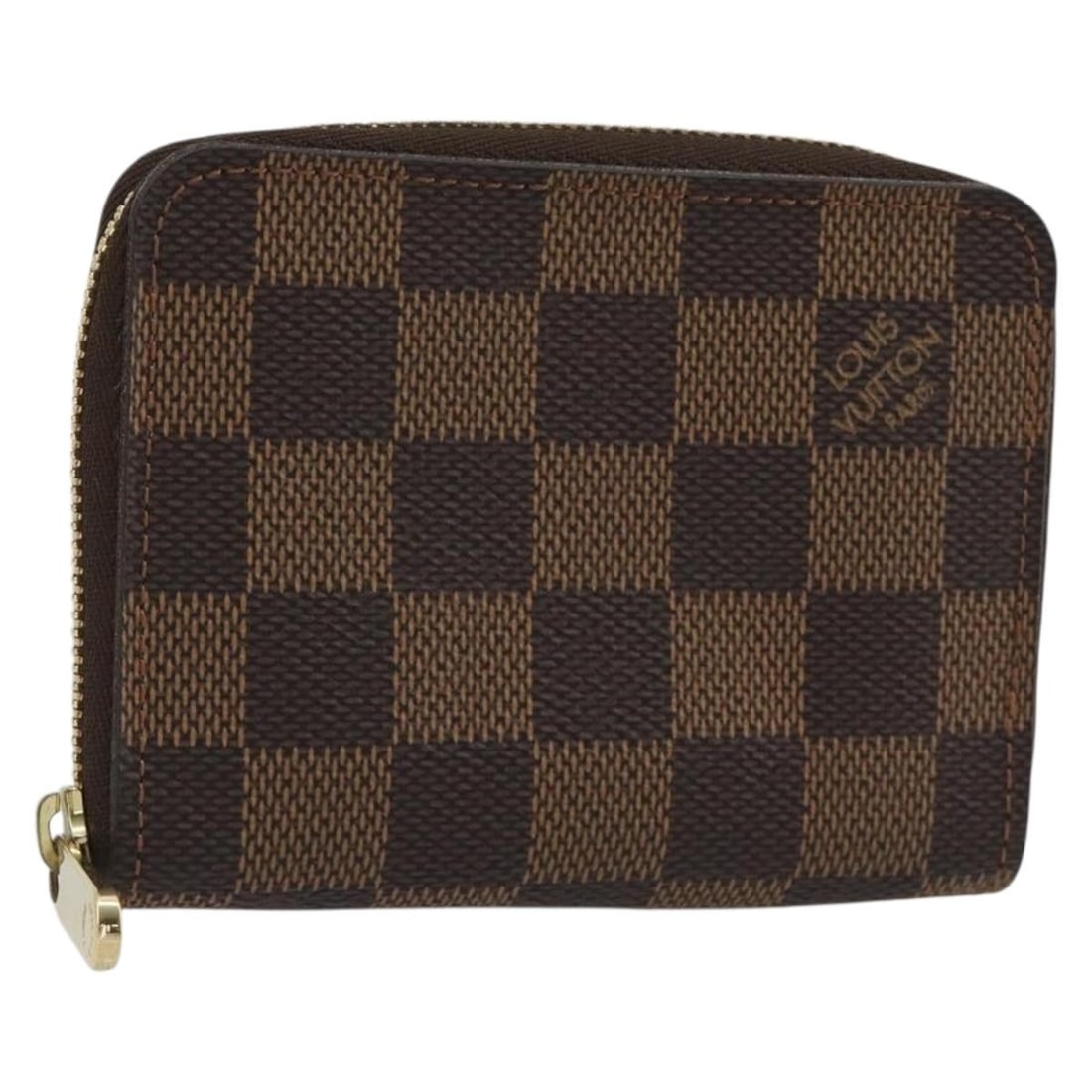 Louis Vuitton N63070 Zippy Coin Purse Damier Ebene Canvas: Louis Vuitton N63070 Zippy Coin Purse Damier Ebene Canvas Louis Vuitton Damier Ebene Zippy Coin Purse in Damier Ebene canvas, presented in excellent condition. This coin purse is made in France and co