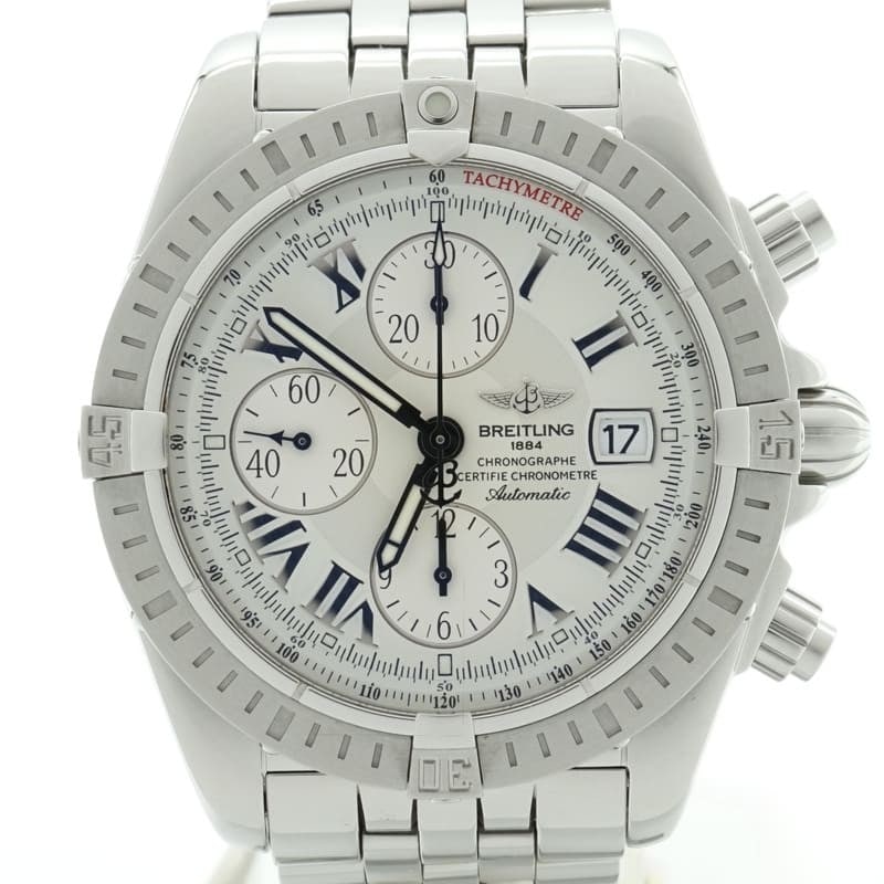 Breitling Chronomat Evolution Date Chronograph A13356 Mens Wristwatch (1 of 18)